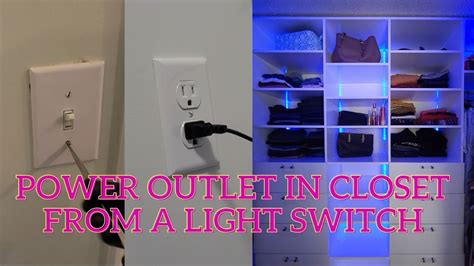 add electrical box to closet|how to add electrical outlets.